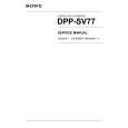 SONY DPPSV77 VOLUME 1 Service Manual cover photo