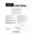 PIONEER VSA1000 Owner's Manual cover photo
