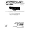 SONY XTC100FP Service Manual cover photo