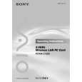 SONY PCWAC150S Owner's Manual cover photo