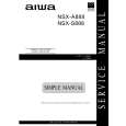 AIWA NSXA888U/LH Service Manual cover photo