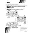 JVC MX-G70 Owner's Manual cover photo