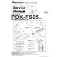 PIONEER PDK-FS05/WL5 Service Manual cover photo
