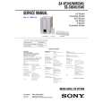 SONY SAWMS345 Service Manual cover photo