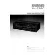 TECHNICS SU-Z960 Owner's Manual cover photo