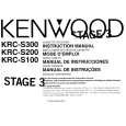 KENWOOD KRCS300 Owner's Manual cover photo