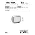 SONY KVX2581K Service Manual cover photo