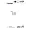 SONY DREX150UP Service Manual cover photo
