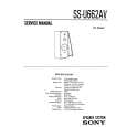 SONY SS-U662AV Service Manual cover photo