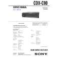 SONY CDXC90 Service Manual cover photo