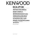 KENWOOD KCA-iP100 Owner's Manual cover photo