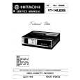 HITACHI VT14E/BS Service Manual cover photo