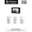 HITACHI CPT2685 Service Manual cover photo