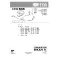 SONY MDRE555 Parts Catalog cover photo