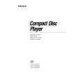 SONY CDP228ESD Owner's Manual cover photo