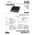 SONY D515 Service Manual cover photo