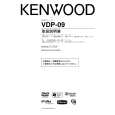 KENWOOD VDP-09 Owner's Manual cover photo