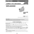 JVC GRAX880US Owner's Manual cover photo