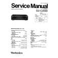 TECHNICS SU-C2000 Service Manual cover photo