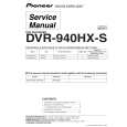 PIONEER DVR-940HX-S/WVXK5 Service Manual cover photo