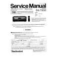 TECHNICS SATX50GK Service Manual cover photo