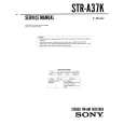 SONY STR-A37K Service Manual cover photo