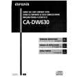 AIWA CADW540 Owner's Manual cover photo