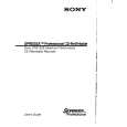 SONY CRX120E Owner's Manual cover photo