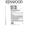 KENWOOD DPC993 Owner's Manual cover photo