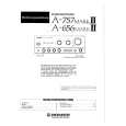 PIONEER A-757 MK2 Owner's Manual cover photo