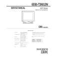 SONY 6550-T3N Service Manual cover photo