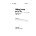 SONY XM-754HX Owner's Manual cover photo