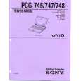 SONY PCG-745 Service Manual cover photo