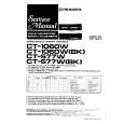 PIONEER CT-S77W Service Manual cover photo
