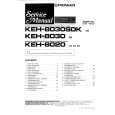 PIONEER KEH8020 Service Manual cover photo