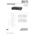 SONY SEQ711 Service Manual cover photo