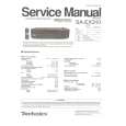TECHNICS SAEX310 Service Manual cover photo