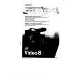 SONY CCD-V8AF Owner's Manual cover photo