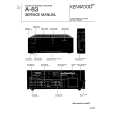 KENWOOD A-83 Service Manual cover photo