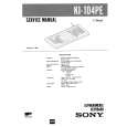SONY KI104PE Service Manual cover photo