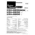 PIONEER KEH8800ES Service Manual cover photo