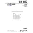 SONY ICDB120 Service Manual cover photo
