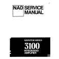 NAD 3100 Service Manual cover photo