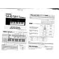 CASIO SA10 Owner's Manual cover photo