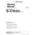 PIONEER S-CR50/XDCN Service Manual cover photo
