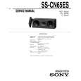 SONY SS-CN65ES Service Manual cover photo