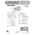 SONY FH414II Service Manual cover photo
