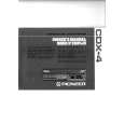 PIONEER CDX4 Owner's Manual cover photo