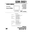 SONY GDM20SE1 Service Manual cover photo