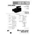 SONY CCD-V5 Service Manual cover photo
